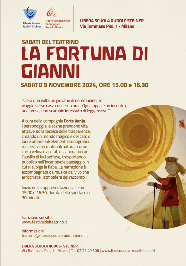 9 novembre – La fortuna di Gianni
